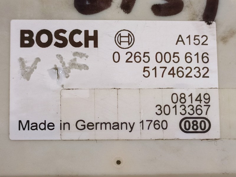 Recambio de modulo electronico para maserati granturismo s referencia OEM IAM 51746232 0265005616 