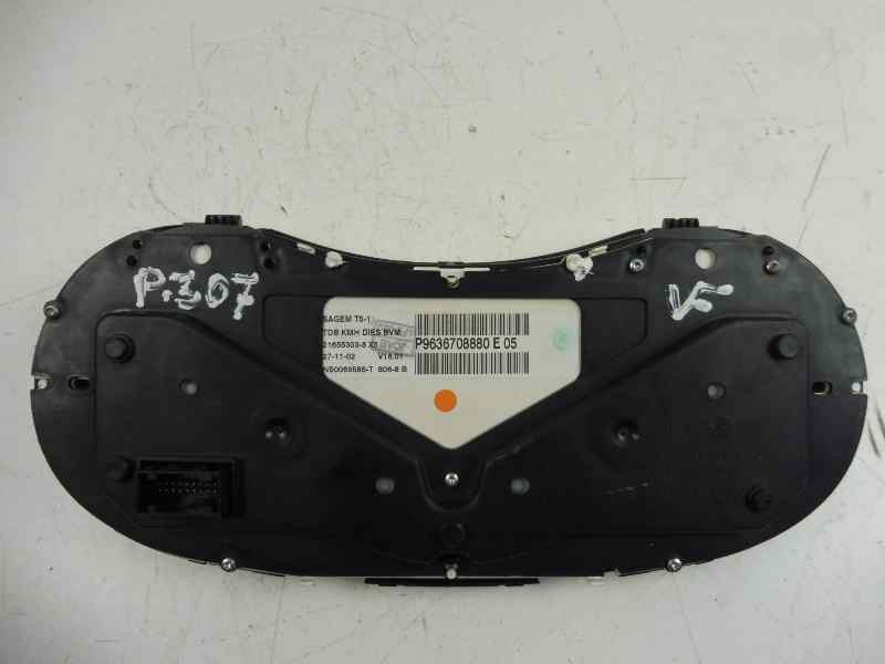 Recambio de cuadro instrumentos para peugeot 307 berlina (s2) referencia OEM IAM 9636708880E05  