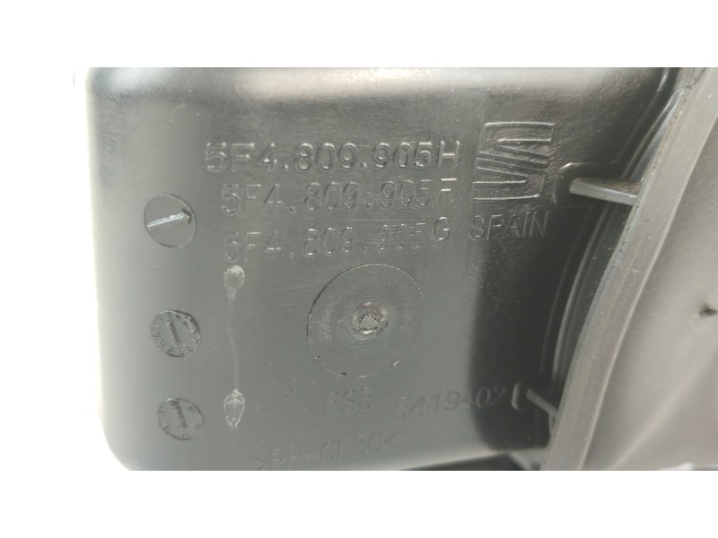 Recambio de tapa exterior combustible para seat leon (5f1) fr plus referencia OEM IAM 5F4809905 7P0810773D 