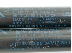 Recambio de amortiguadores maletero / porton para jeep renegade deserthawk 4wd referencia OEM IAM 52017651 52017651  2