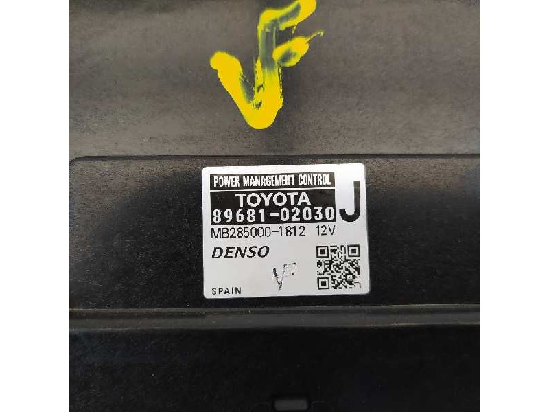 Recambio de modulo electronico para toyota auris hybrid advance referencia OEM IAM 8968102030 2850001812 