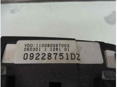Recambio de cuadro instrumentos para opel astra g berlina comfort referencia OEM IAM 09228751DZ   2