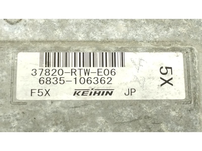 Recambio de centralita motor uce para honda cr-z (szt) gt referencia OEM IAM 37820RTWE06 6835106362 F5X