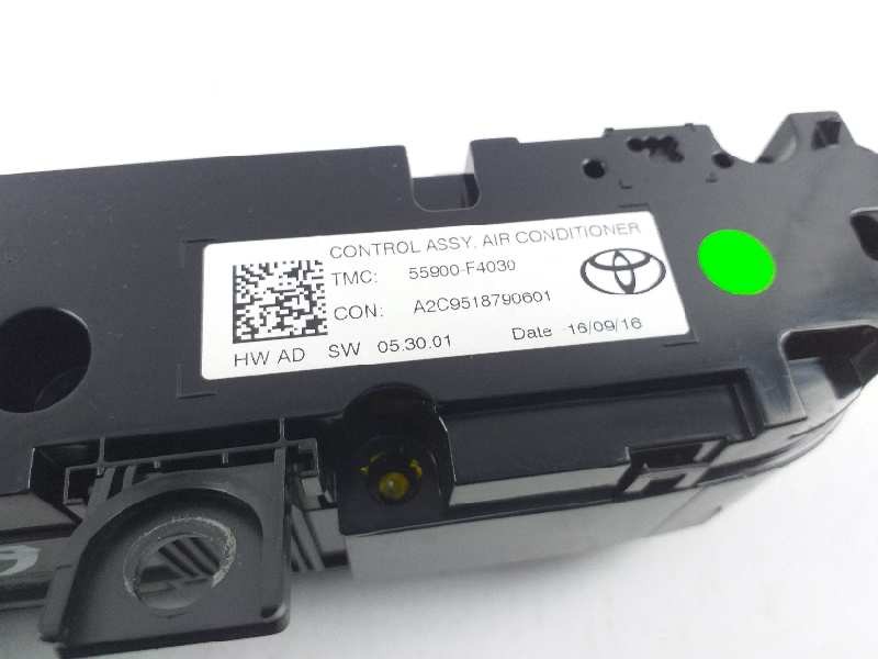 Recambio de mando climatizador para toyota c-hr ax1t(eu,m)/zyx10(h)/zyx10l-ahxgbw(3a) referencia OEM IAM 55900F4030  