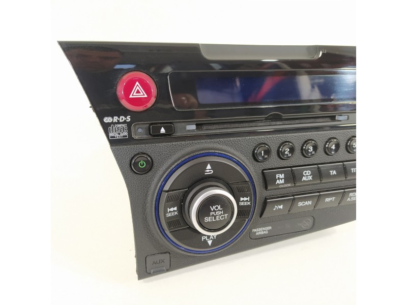 Recambio de sistema audio / radio cd para honda cr-z (szt) gt referencia OEM IAM 39100SZTG21  