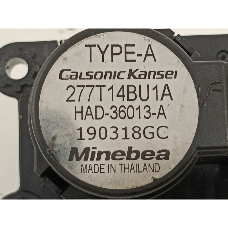 Recambio de motor apertura trampillas climatizador para nissan qashqai (j11) 360 referencia OEM IAM 277T14BU1A HAD36013A 190318G