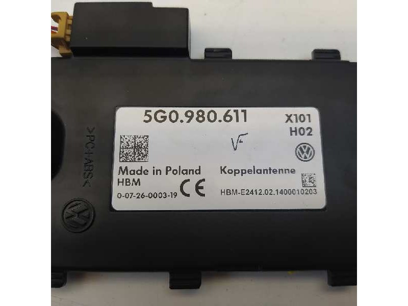 Recambio de modulo electronico para volkswagen golf vii lim. r referencia OEM IAM 5G0980611  