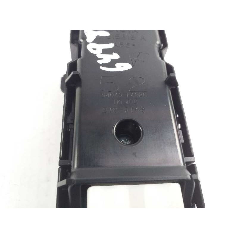 Recambio de mando elevalunas delantero izquierdo para toyota c-hr ax1t(eu,m)/zyx10(h)/zyx10l-ahxgbw(3a) referencia OEM IAM 84040