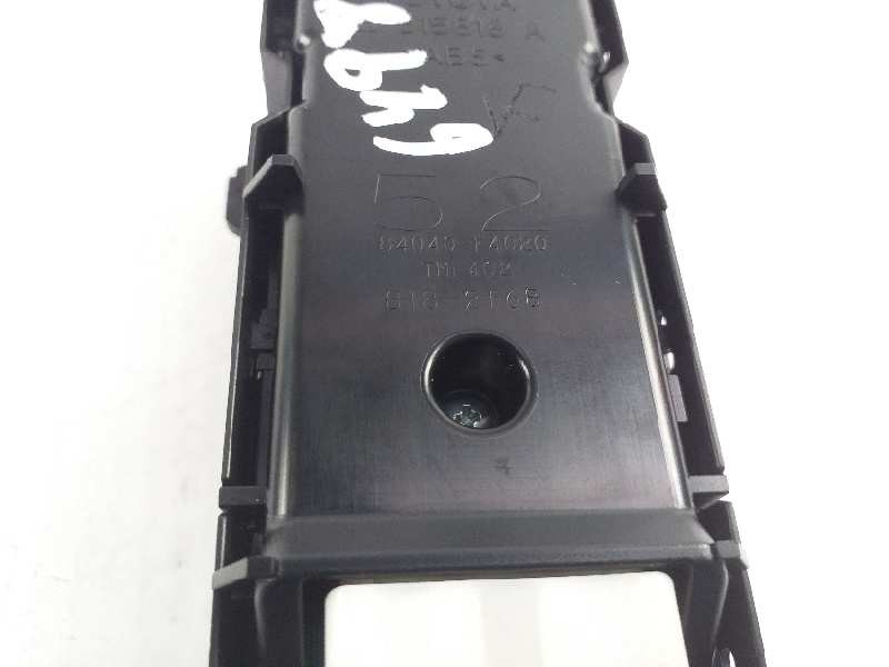 Recambio de mando elevalunas delantero izquierdo para toyota c-hr ax1t(eu,m)/zyx10(h)/zyx10l-ahxgbw(3a) referencia OEM IAM 84040