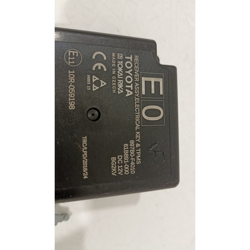 Recambio de modulo electronico para toyota c-hr ax1t(eu,m)/zyx10(h)/zyx10l-ahxgbw(3a) referencia OEM IAM 897B0F4010 61B891000 