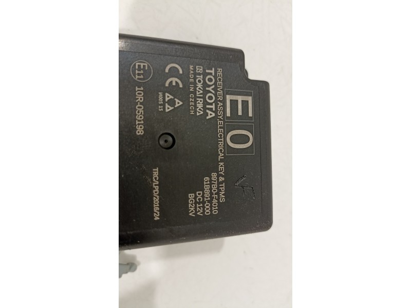 Recambio de modulo electronico para toyota c-hr ax1t(eu,m)/zyx10(h)/zyx10l-ahxgbw(3a) referencia OEM IAM 897B0F4010 61B891000 