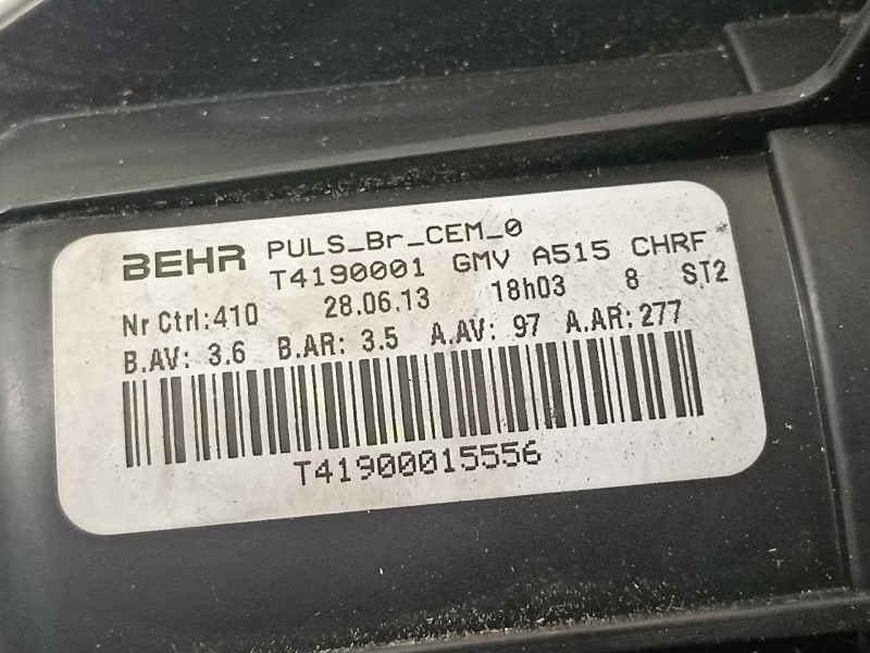 Recambio de ventilador calefaccion para citroën c3 attraction referencia OEM IAM 6441CR  