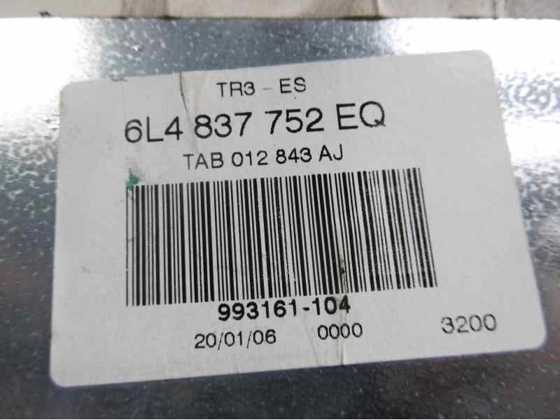 Recambio de elevalunas delantero derecho para seat cordoba berlina (6l2) reference referencia OEM IAM 6L4837752EQ 6Q2959801A 