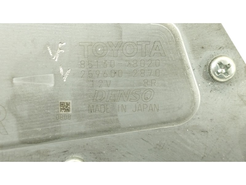 Recambio de motor limpia trasero para lexus nx 300h 4wd referencia OEM IAM 8513078020 2596002870 