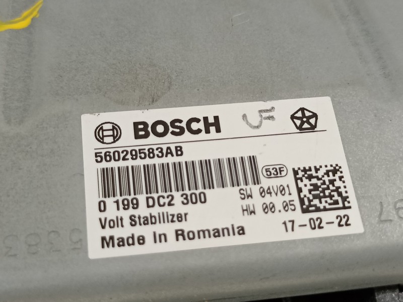 Recambio de modulo electronico para jeep renegade deserthawk 4wd referencia OEM IAM 56029583AB  