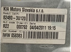 Recambio de elevalunas delantero derecho para kia sportage concept 4x2 referencia OEM IAM 824803U120   2