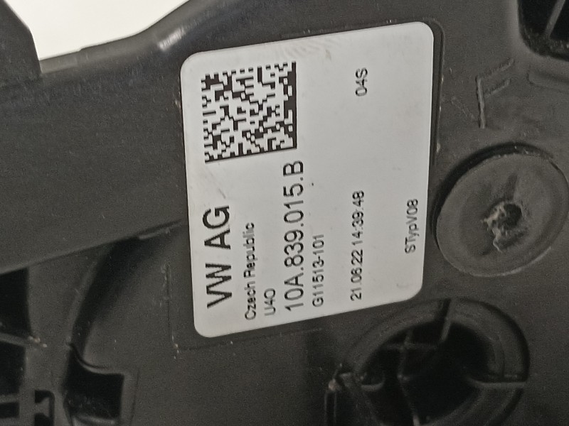 Recambio de cerradura puerta trasera izquierda para seat ibiza (kj1) reference referencia OEM IAM 10A839015B  
