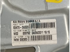 Recambio de elevalunas trasero izquierdo para kia sportage concept 4x2 referencia OEM IAM 834703U020   2