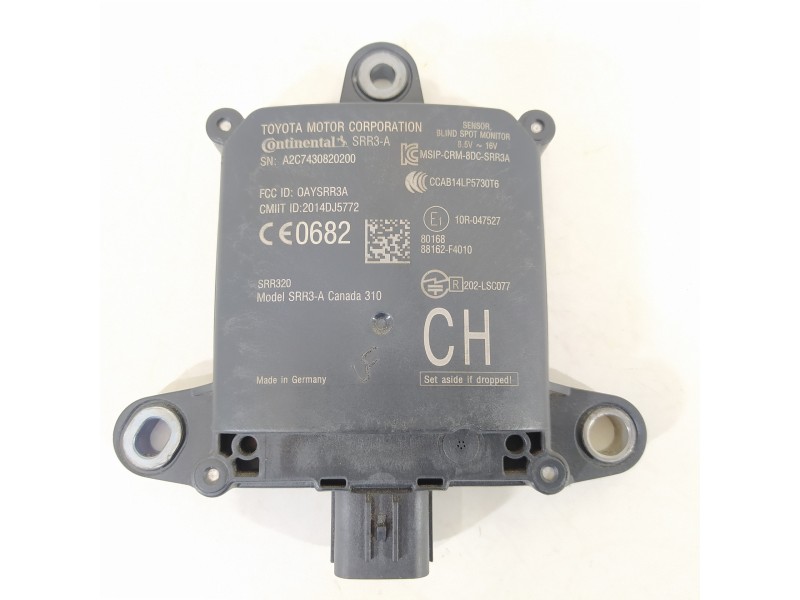 Recambio de modulo electronico para toyota c-hr ax1t(eu,m)/zyx10(h)/zyx10l-ahxgbw(3a) referencia OEM IAM A2C7430820200 0AYSRR3A 