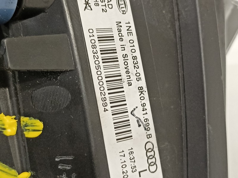 Recambio de faro antiniebla izquierdo para audi a4 ber. (b8) basis referencia OEM IAM 8K0941699B  