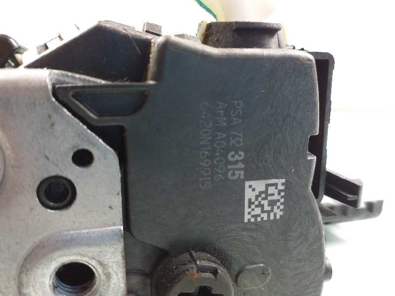 Recambio de cerradura puerta trasera derecha para citroën c3 lx referencia OEM IAM 732315 6420N1699I5 2433900669
