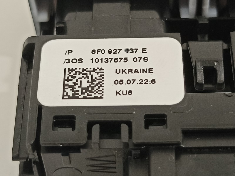 Recambio de mando multifuncion para seat ibiza (kj1) reference referencia OEM IAM 6F0927137E  