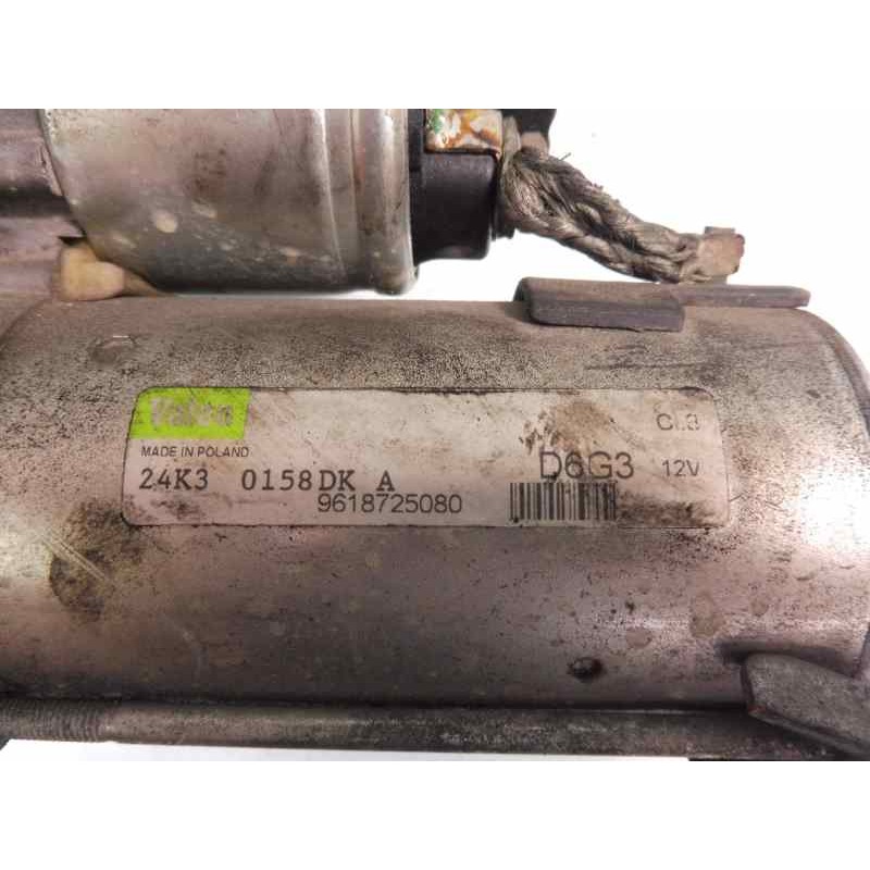 Recambio de motor arranque para citroën xsara berlina 1.6i 16v exclusive referencia OEM IAM 9618725080 D6G3 