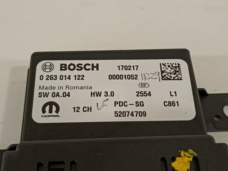 Recambio de modulo electronico para jeep renegade deserthawk 4wd referencia OEM IAM 52074709  