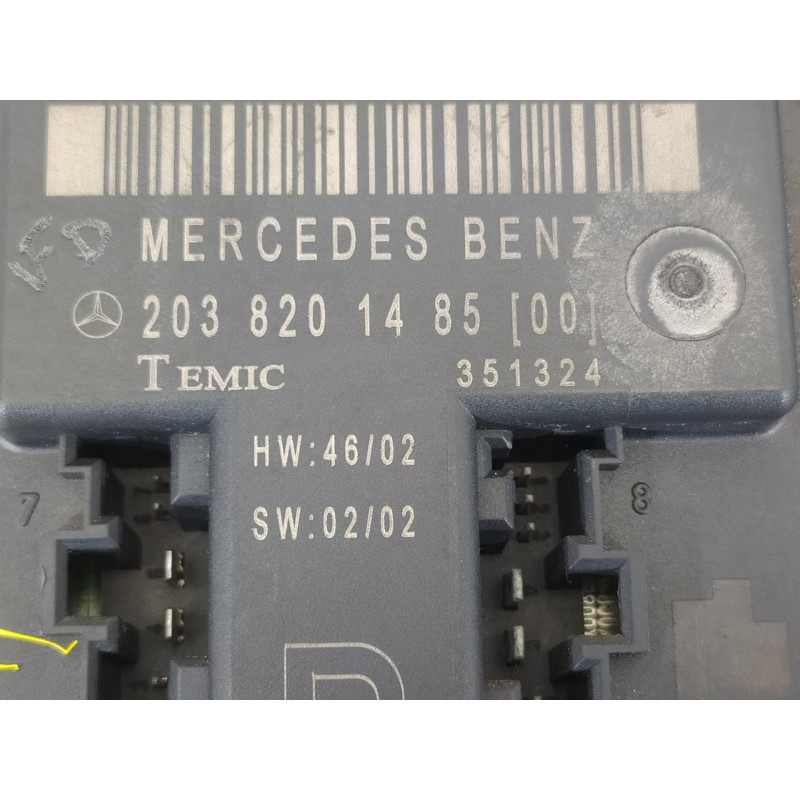 Recambio de modulo confort para mercedes-benz clase c (w203) berlina 220 cdi (la) (203.008) referencia OEM IAM 2038201485 351324