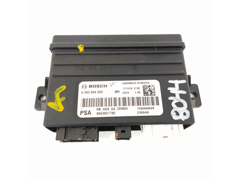 Recambio de modulo electronico para peugeot partner kasten 7f9hf-7f9hf0 referencia OEM IAM 9663821780 0263004203 