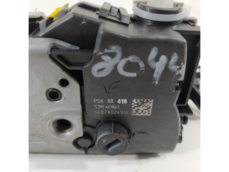 Recambio de cerradura puerta lateral corredera derecha para peugeot partner kasten 7f9hf-7f9hf0 referencia OEM IAM 828416  