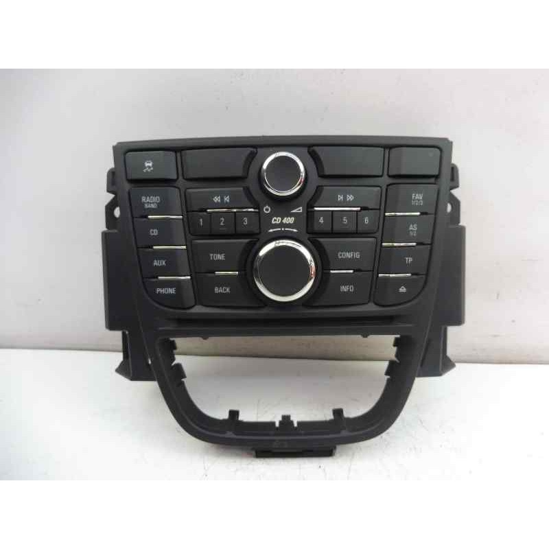 Recambio de sistema audio / radio cd para opel astra j lim. excellence referencia OEM IAM 13337218  