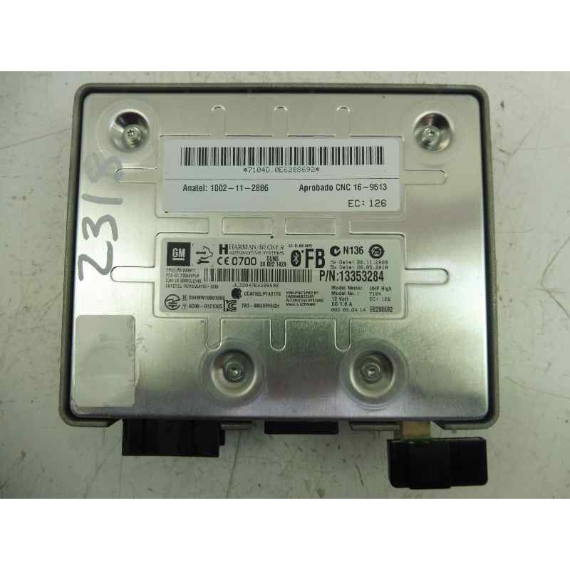 Recambio de modulo electronico para opel astra j sports tourer selective referencia OEM IAM 13353284  