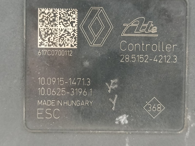 Recambio de abs para dacia lodgy laureate referencia OEM IAM 476600078R 10022006554 10091514713