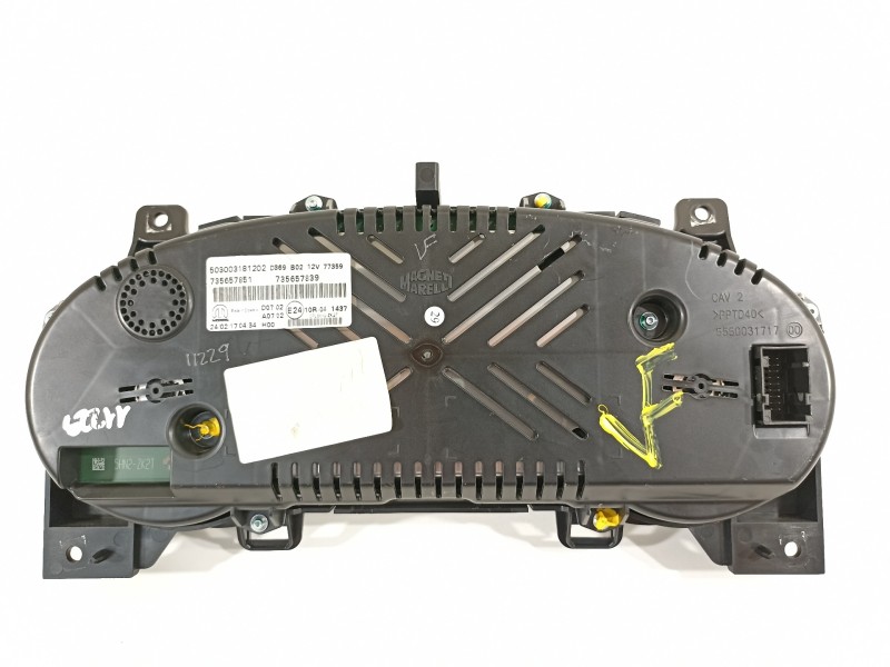 Recambio de cuadro instrumentos para jeep renegade deserthawk 4wd referencia OEM IAM 735657851  