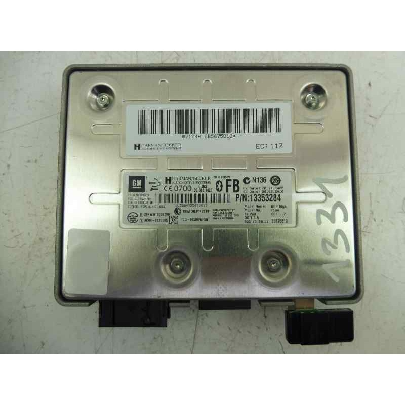 Recambio de modulo electronico para opel astra j lim. enjoy referencia OEM IAM 13353284  