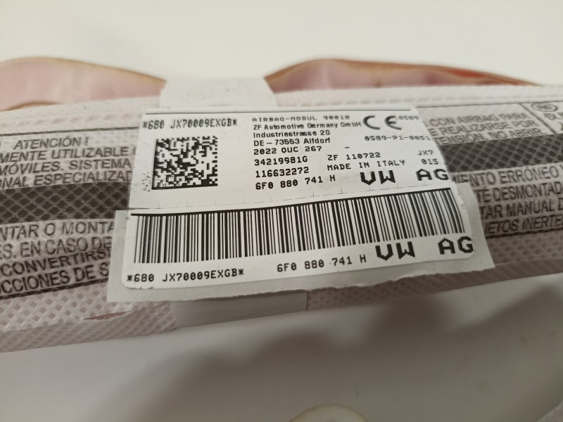 Recambio de airbag cortina delantero izquierdo para seat ibiza (kj1) reference referencia OEM IAM 6F0880741H 34219981G 