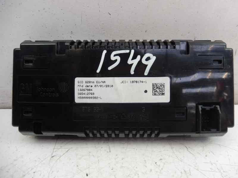 Recambio de pantalla multifuncion para opel astra j lim. excellence referencia OEM IAM 13267984 565412769 