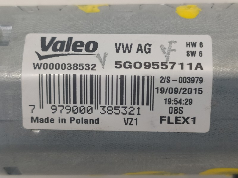 Recambio de motor limpia trasero para volkswagen golf vii lim. gte referencia OEM IAM 5G0955711A  