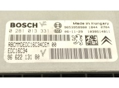Recambio de centralita motor uce para peugeot 307 break/sw (s2) sw referencia OEM IAM 9662213180 0281013331  2