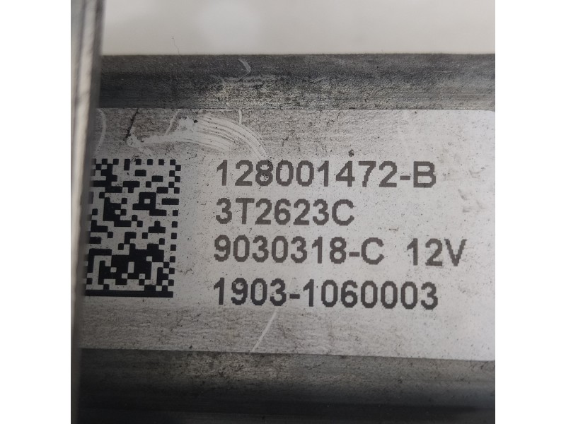 Recambio de elevalunas trasero izquierdo para dacia lodgy laureate referencia OEM IAM 128001472B  