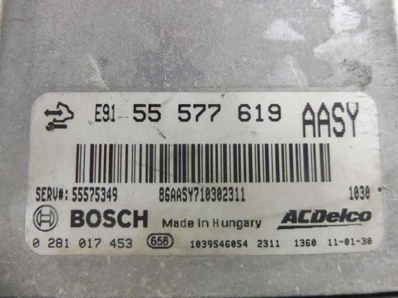 Recambio de centralita motor uce para opel insignia berlina cosmo referencia OEM IAM 55577619 0281017453 