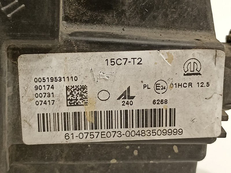 Recambio de faro izquierdo para jeep renegade deserthawk 4wd referencia OEM IAM 519531110  