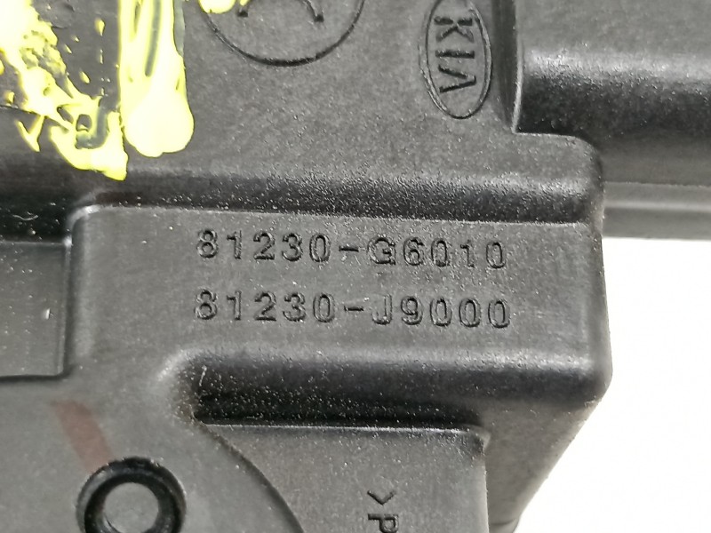 Recambio de cerradura maletero / porton para hyundai kona klass hybrid 2wd referencia OEM IAM 81230G6010 81230J9000 