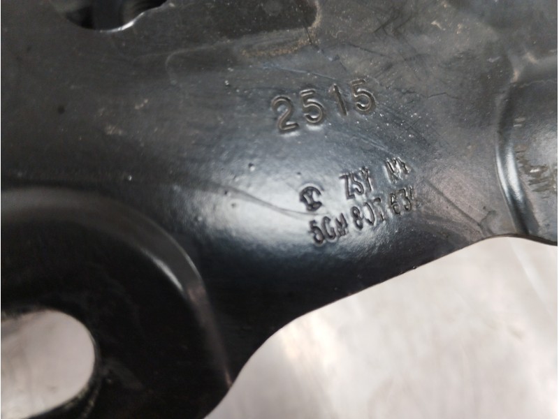 Recambio de refuerzo paragolpes trasero para volkswagen golf vii lim. gte referencia OEM IAM 5G0807629 5G0807630 