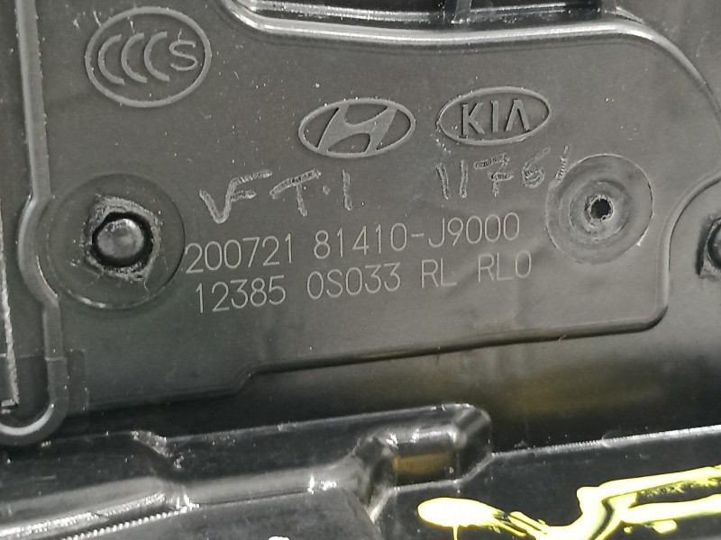 Recambio de cerradura puerta trasera izquierda para hyundai kona klass hybrid 2wd referencia OEM IAM 81410J9000  