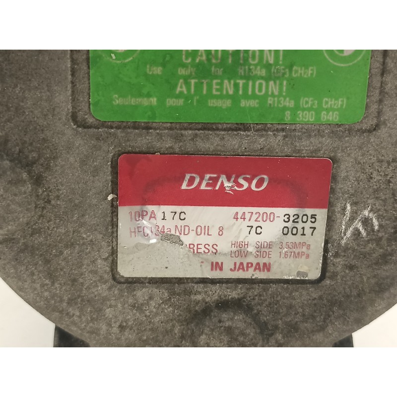 Recambio de compresor aire acondicionado para bmw serie 5 berlina (e34) 520i (110kw) referencia OEM IAM   