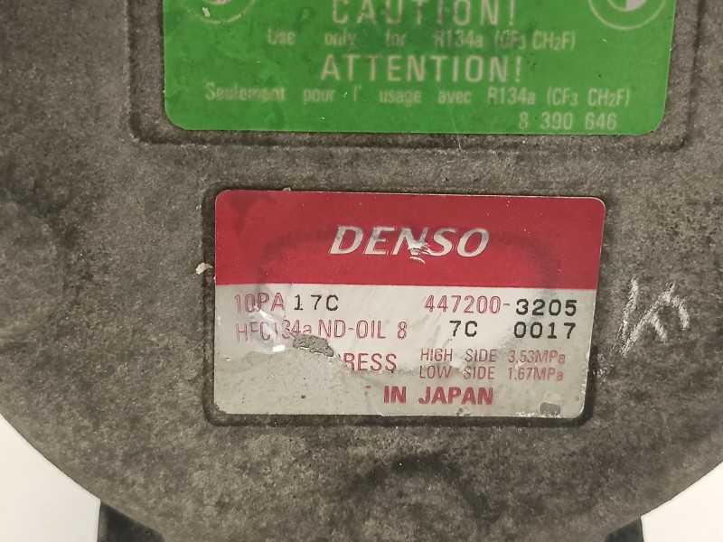 Recambio de compresor aire acondicionado para bmw serie 5 berlina (e34) 520i (110kw) referencia OEM IAM   