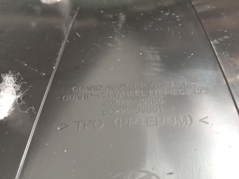 Recambio de paso rueda para hyundai kona klass hybrid 2wd referencia OEM IAM 86822J9000  