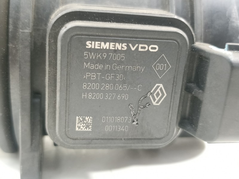 Recambio de caudalimetro para renault laguna iii expression referencia OEM IAM 8200280065  